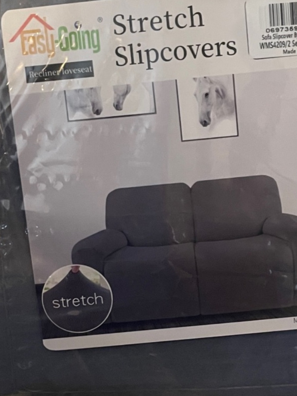 Stretch SLIPCOVER 1pc Black,Burgundy and Charcoal available for Armless Futons